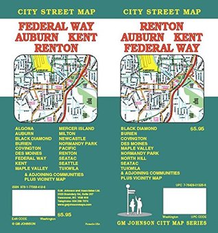 Read online Renton / Auburn / Kent / Federal Way, WA Street Map - NOT A BOOK file in PDF
