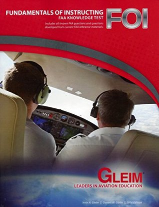 Download Gleim Fundamentals of Instructing FAA Knowledge Test Book 2016 - Irvin N. Gleim file in ePub