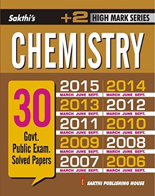 Read 12th( 2) CHEMISTRY GOVERNMENT PUBLIC EXAMINATION PREVIOUS YEAR SOLVED PAPERS WITH DETAILED ANSWERS (E) - M.BHAVANI | PDF