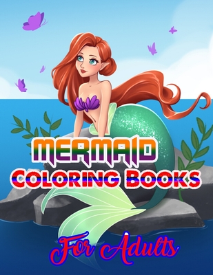Read Mermaid Coloring Books For Adults: An Adult Coloring Book with Beautiful Fantasy Women Coloring Books for Adults - Khursida Press House file in ePub